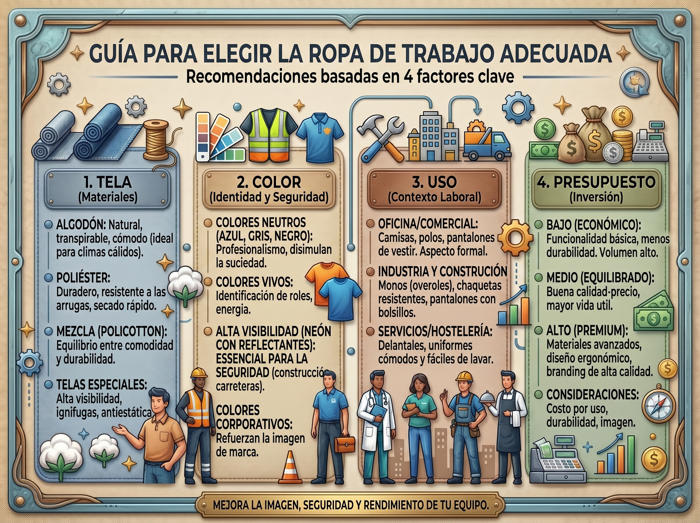 Elegimos prenda y técnica